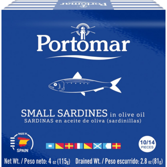 Bottle shot for  Portomar Small Sardines