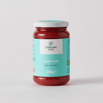 Bottle shot for  Cipriani Pomod'oro Sauce