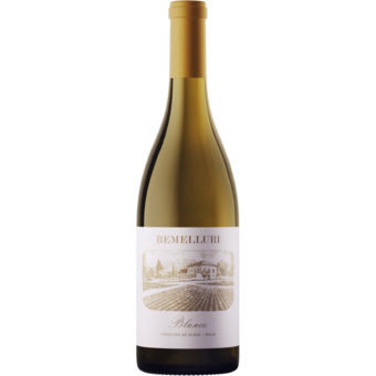 Bottle shot for 2021 Remelluri Blanco