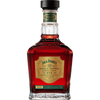 Bottle shot for  Jack Daniels Single Barrel Rye Barrel Proof