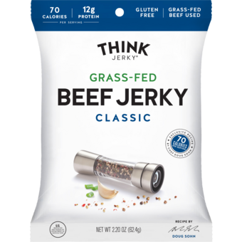 Bottle shot for  Think Jerky Classic Beef