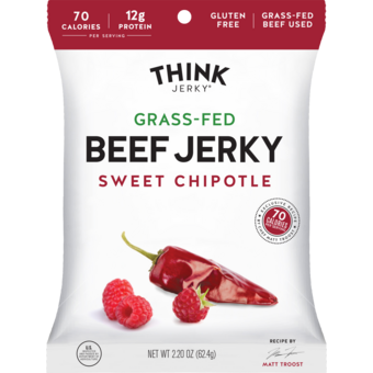 Bottle shot for  Think Jerky Sweet Chipotle