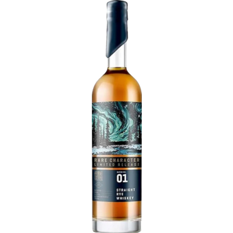 Bottle shot for  Rare Character Straight Rye Limited Release Batch #1 2026