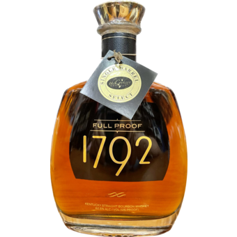 Bottle shot for  Barton 1792 Distillery Full Proof Single Barrel Select