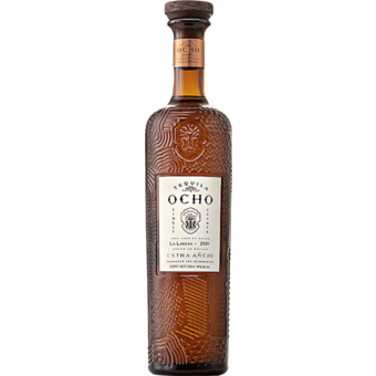 Bottle shot for  Tequila Ocho Extra Anejo