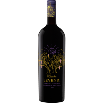 Bottle shot for 2021 Levendi Mazaika Napa Cabernet Sauvignon