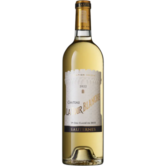Bottle shot for 2022 Chateau La Tour Blanche Sauternes