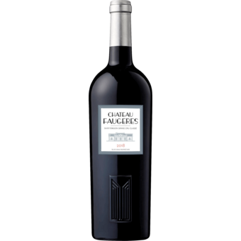 Bottle shot for 2018 Chateau Faugeres