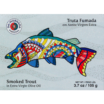 Bottle shot for  Da Morgada Smoked Trout