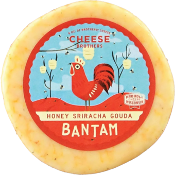Bottle shot for  Cheese Bros. Honey Sriracha Gouda