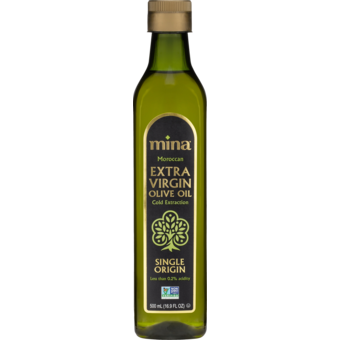 Bottle shot for  Mina Moroccan Extra Virgin Olive Oil