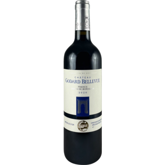 Bottle shot for 2020 Chateau Godard Bellevue Cotes De Bordeaux