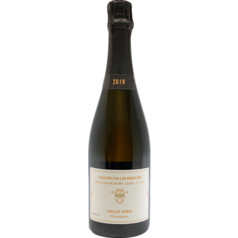 Bottle shot for 2019 Pauline Collin Bereche 'Ludes' 1er Cru Vieilles Vignes