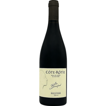 Bottle shot for 2021 Domaine Bonnefond Cote Rotie Dans Les Vignes De Mon Pere
