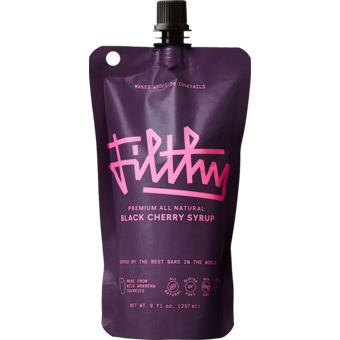 Bottle shot for  Filthy Black Cherry Syrup