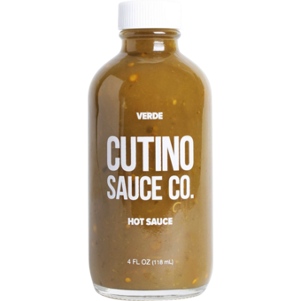 Bottle shot for  Cutino Verde Hot Sauce