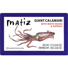 Product image for  Matiz Giant Calamari W. Beans