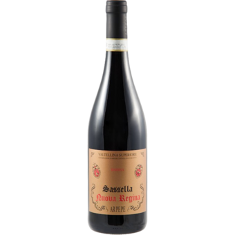 Bottle shot for 2016 Ar.Pe.Pe. Valtellina Superiore Sassella Riserva Nuova Regina