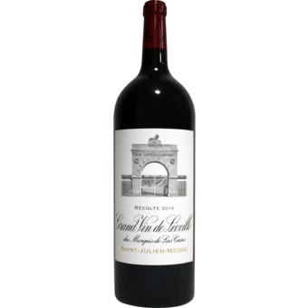 Bottle shot for 2016 Chateau Leoville Las Cases Magnums