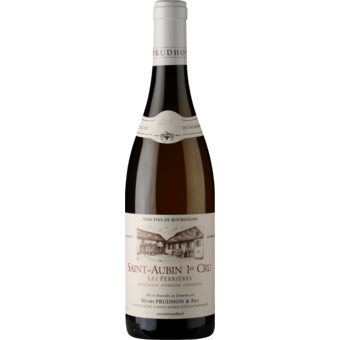 Bottle shot for 2022 Prudhon Saint Aubin Blanc 1er Cru Les Perrieres