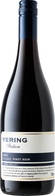 Bottle shot for 2021 Yering Station Yarra Valley Pinot Noir