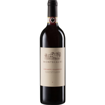 Bottle shot for 2022 Montecalvi Chianti Classico