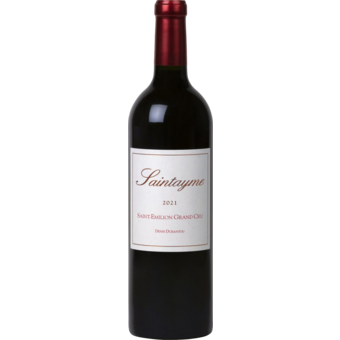 Bottle shot for 2021 Chateau Saintayme St Emilion Grand Cru