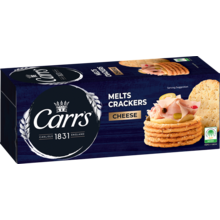 Product image for  Carr's Cheese Melt Crackers