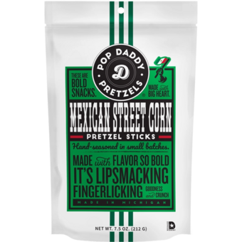 Bottle shot for  Pop Daddy Mexican Street Corn Pretzels