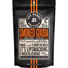 Product image for  Pop Daddy Smoked Gouda Pretzels