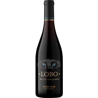 Bottle shot for 2022 Lobo Wulff Vineyards Pinot Noir