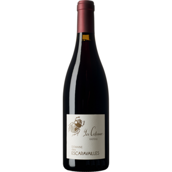 Bottle shot for 2018 Escaravailles Rasteau Les Coteaux
