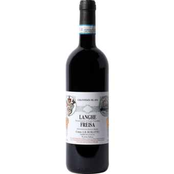 Bottle shot for 2023 G.B. Burlotto Langhe Freisa