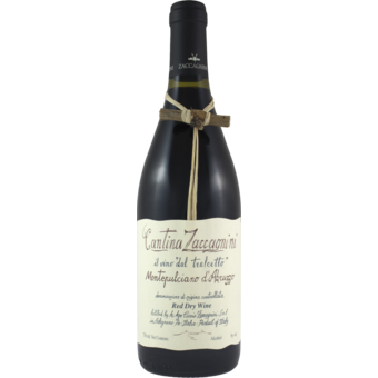 Bottle shot for 2022 Cantina Zaccagnini Montepulciano D'abruzzo