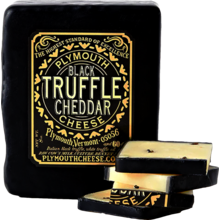 Product image for  Plymouth Black Truffle Cheddar