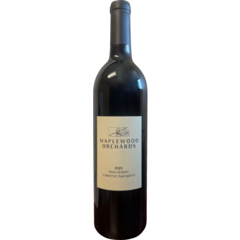 Bottle shot for 2023 Maplewood Orchards Paso Robles Cabernet Sauvignon
