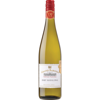 Bottle shot for 2021 Chateau Tanunda Grand Barossa Dry Riesling