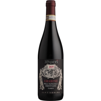 Bottle shot for 2019 Speri Amarone Della Valpolicella Classico Santurbano