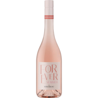 Bottle shot for 2024 Mirabeau Forever Summer Rose