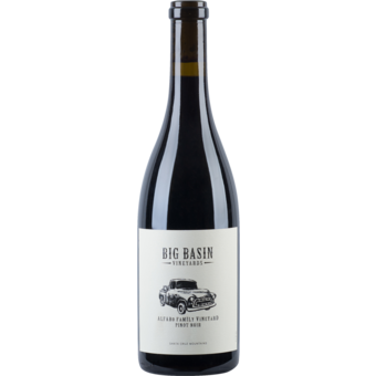 Bottle shot for 2021 Big Basin Pinot Noir Alfaro Family Vineyard