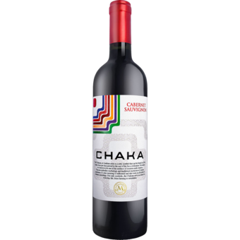 Bottle shot for 2020 Vina Marty Chaka Cabernet Sauvignon