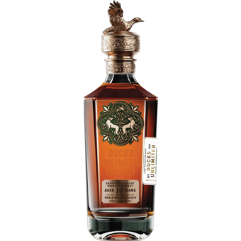 Bottle shot for  World Whiskey Society Ducks Unlimited Special Edition 10 Year Old Bourbon