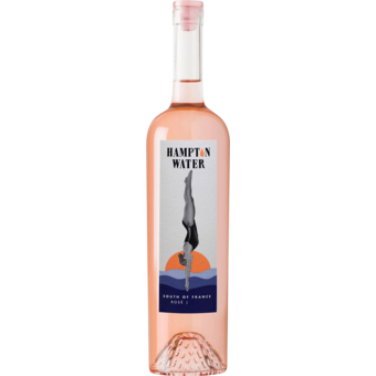 Bottle shot for 2024 Hampton Water Rose