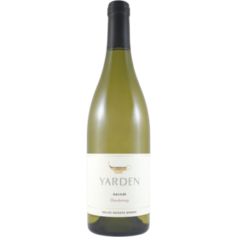 Bottle shot for 2023 Yarden Chardonnay Northern Golan