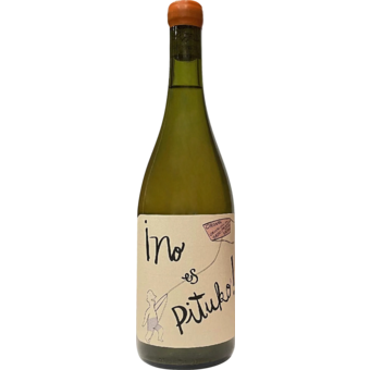 Bottle shot for 2024 Echeverria "No Es Pituko" Orange Wine
