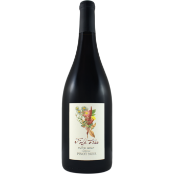 Bottle shot for 2023 Folk Tree Pinot Noir Village Series