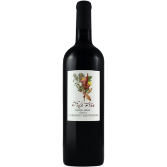 Bottle shot for 2022 Folk Tree Village Series Cabernet Sauvignon
