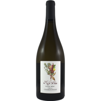 Bottle shot for 2023 Folk Tree Village Series Chardonnay