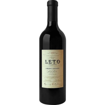 Bottle shot for 2018 Leto Cellars Napa Cabernet Sauvignon Mt Veeder