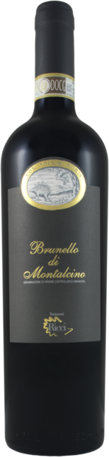 Bottle shot for 2019 Tenimenti Ricci Brunello Di Montalcino